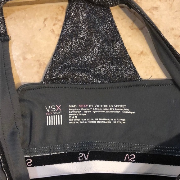 VICTORIA SECRET MAD SEXY VSX SPORT TOP SZ XS - Picture 7 of 8